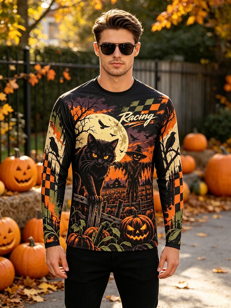Men's Halloween Witches Welcom - Pumpkin Lantern Halloween ulasan dan harga