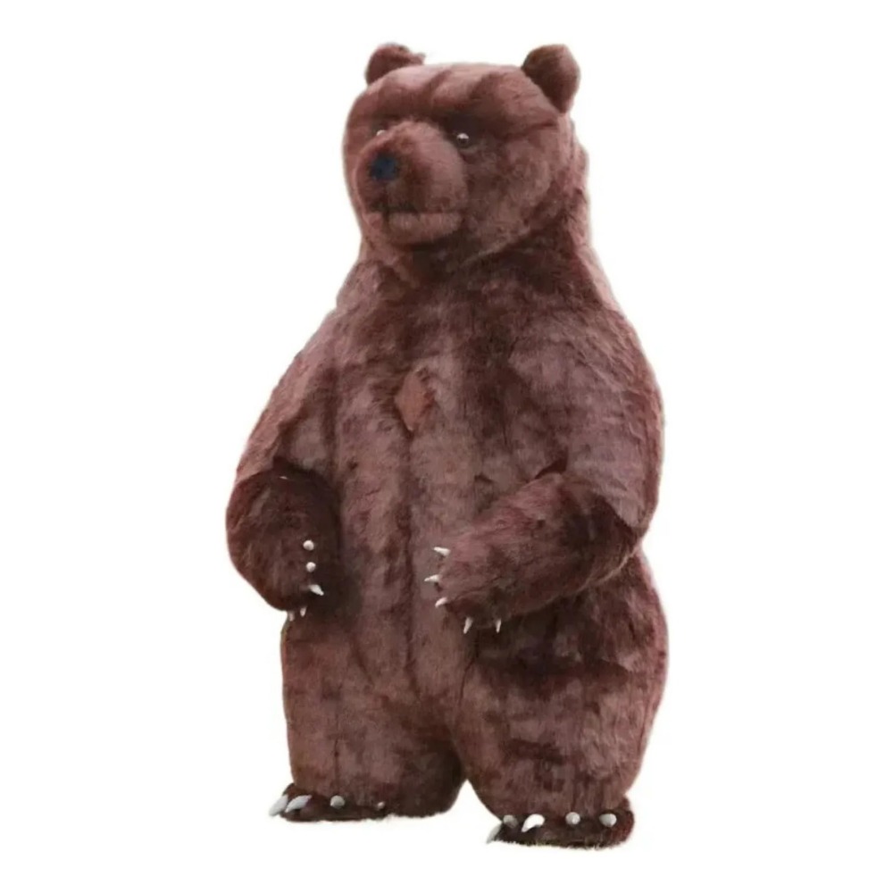 Inflatable Brown Bear Mascot C - Halloween Costume Adult ulasan dan harga