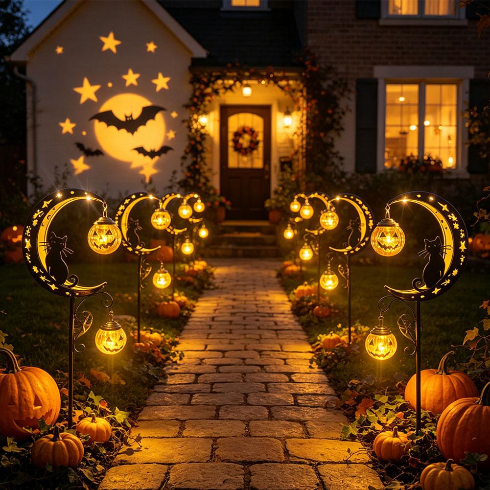 Halloween Outdoor Garden Stake - Pumpkin Lantern Halloween ulasan dan harga