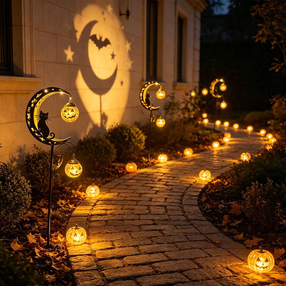 Halloween Outdoor Garden Stake - Pumpkin Lantern Halloween ulasan dan harga