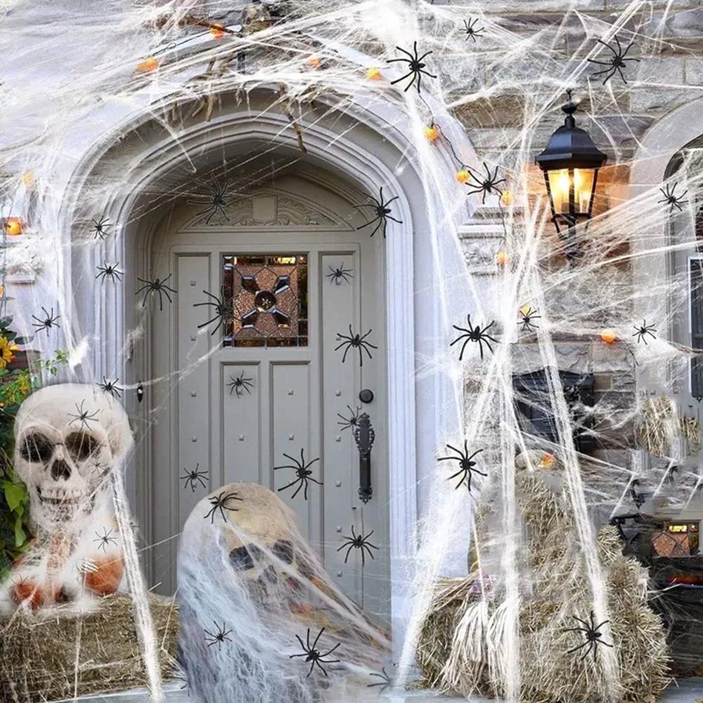 Halloween Decoration Outdoor S - Spider Web Halloween Decoration ulasan dan harga