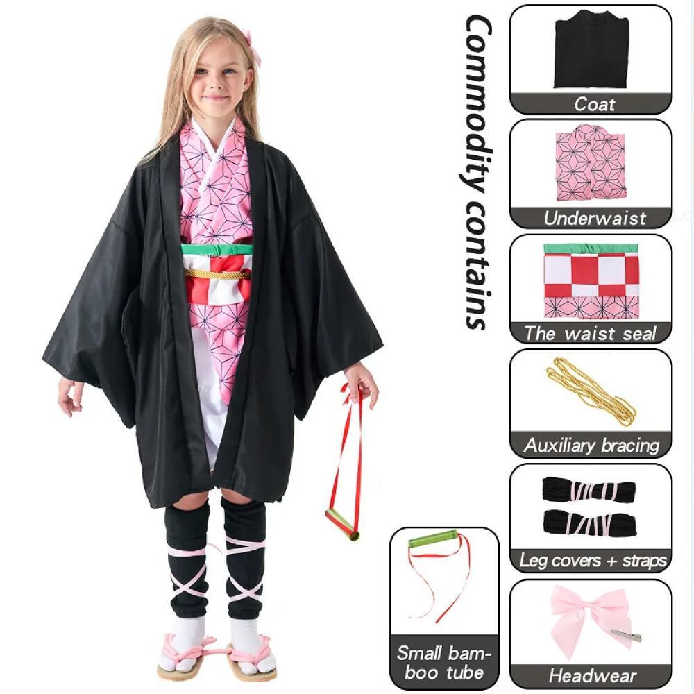 Anime Demon Slayer Kimetsu No  - Halloween Costume Kids ulasan dan harga