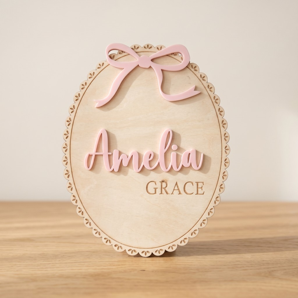 1Pc Custom Bow Lace Edge Baby  - Halloween Party Supplies ulasan dan harga
