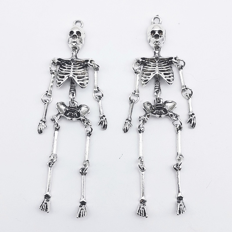 2/5/10PCS Retro Skull Skeleton - Halloween Skeleton Decoration ulasan dan harga