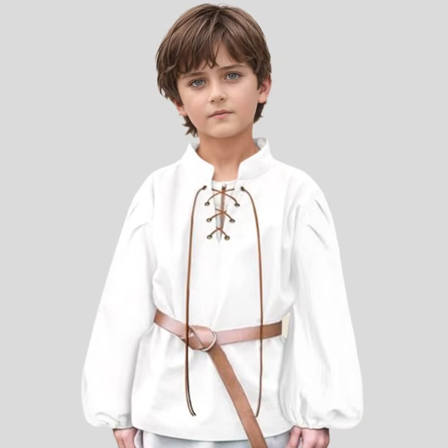 Boys Medieval Pirate Shirt Kid - Halloween Costume Kids ulasan dan harga