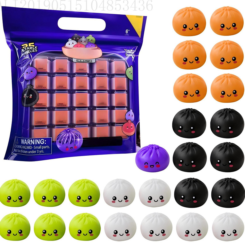 25 Pack Mini Christmas Squishy - Halloween Party Supplies ulasan dan harga