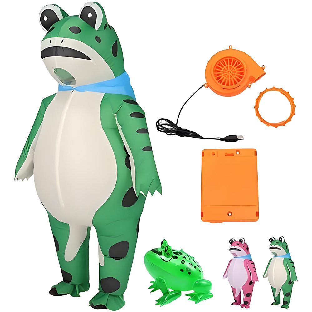 ZOETOPKID Inflatable Frog Cosp - Halloween Costume Adult ulasan dan harga